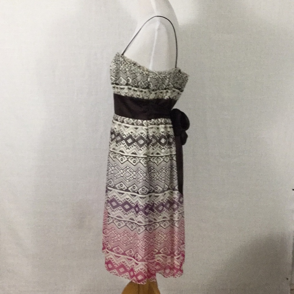 Ombré Aztec print dress - wedding, brunch, anytime - Picture 3 of 7